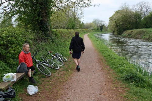 Lunch just beyond Sampford Peverell.