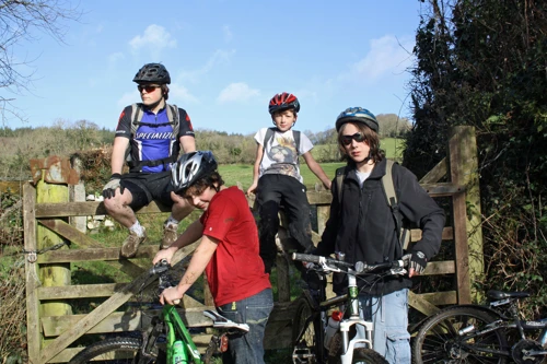 The gate at the end of the track