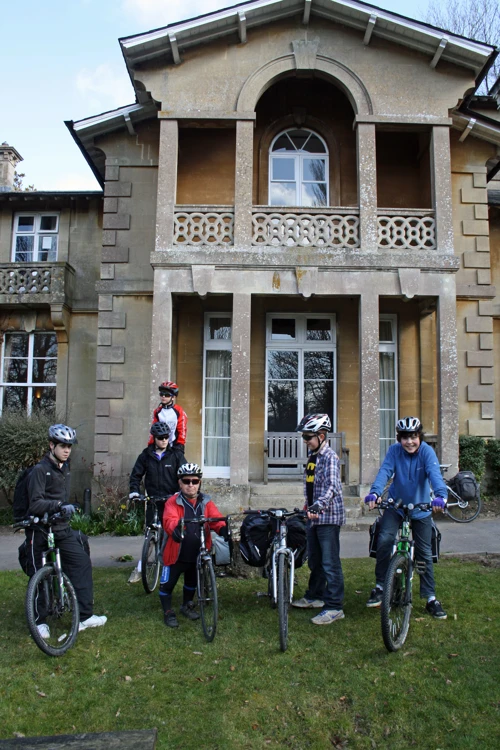 Ready to leave Bath youth Hostel