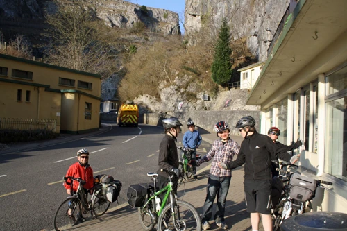 A brief stop at Gough's Cave, near the bottom of Cheddar Gorge