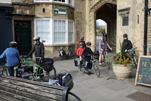 Preparing to leave Wells