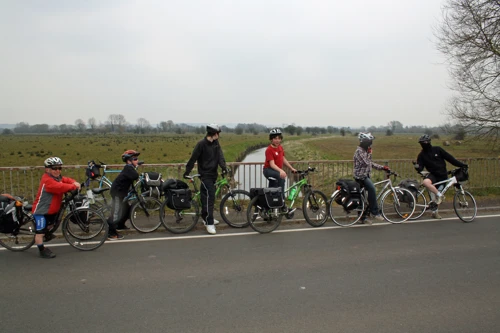 The bridge over King's Sedgemoor Drain between Nythe and Othery