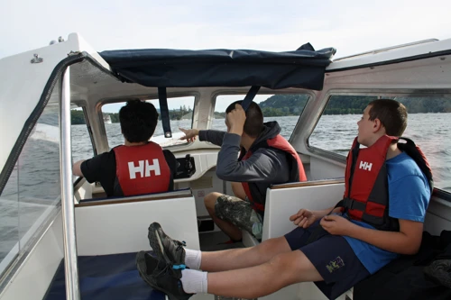 Boat fun on Windermere