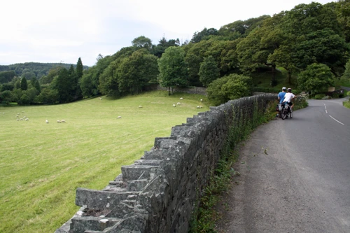 The lane to Far Sawrey