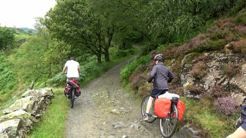 Continuing along the Cumbria Way past Stone Chair Hill