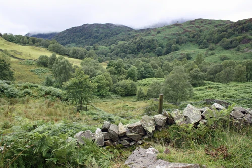 View towards Stone Chair Intake from the Cumbria Way