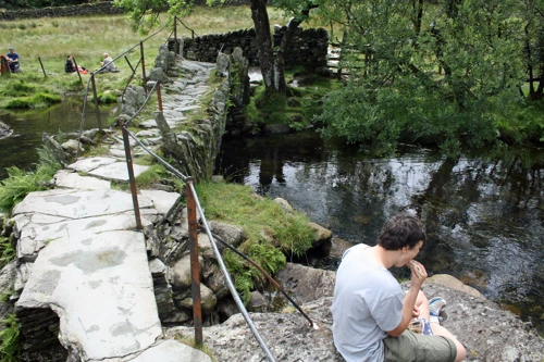 Lunch on Slater's Bridge