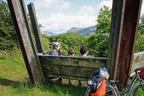 View towards Ennerdale from our lunch stop on the railway path
