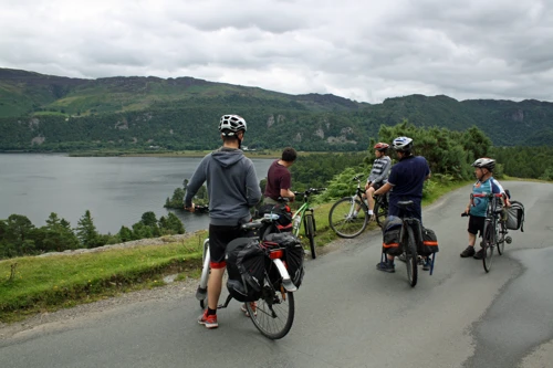 The group by Derwent Water.