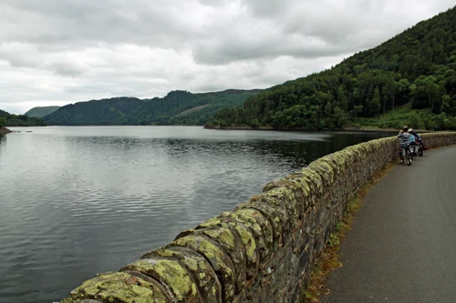 Thirlmere from the cycle path at the northern end.