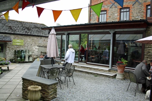The 'new' café at Avon Mill Garden Centre, Loddiswell