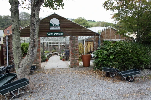 Entrance to Avon Mill Garden Centre