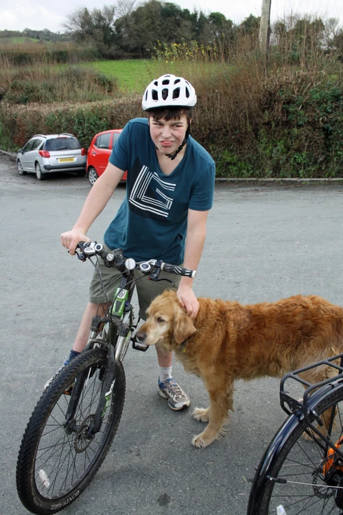Leo gets special attention from Lawrence in Scoriton.