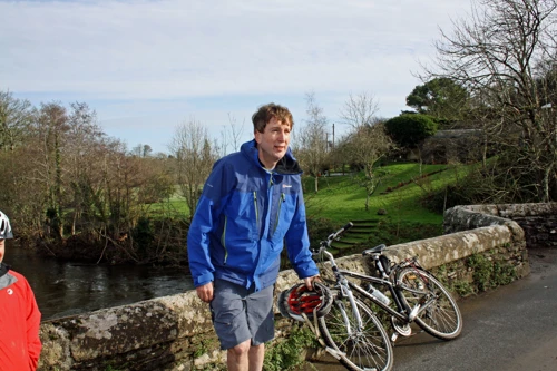 John and Michael, still on Staverton Bridge.