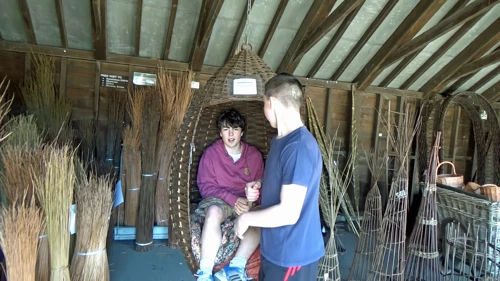 Lawrence fancies the Hanging Pod Chair, but not the £360 price.