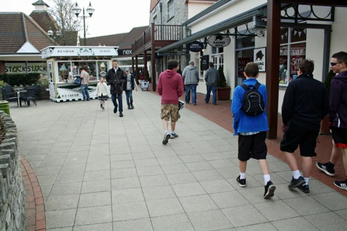 Clarks Village, Street.