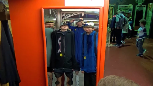 The Hall of Mirrors at Wookey Hole.