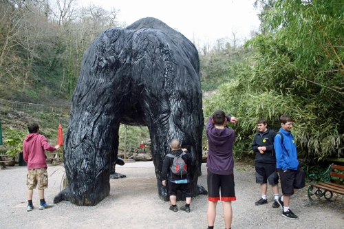 King Kong at Wookey Hole.