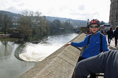 Pulteney Weir from Pulteney Bridge, Bath