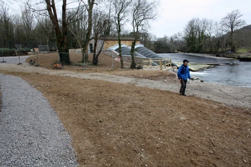 Totnes HEP station now just awaits final landscaping.