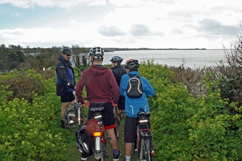 View towards Exmouth from the Exe Trail.