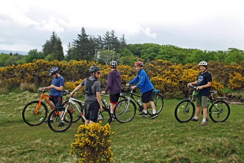 Preparing for the descent to Chalk Ford.