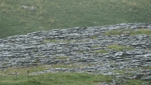 The limestone pavement above Malham Cove, 1.5 miles into the ride.