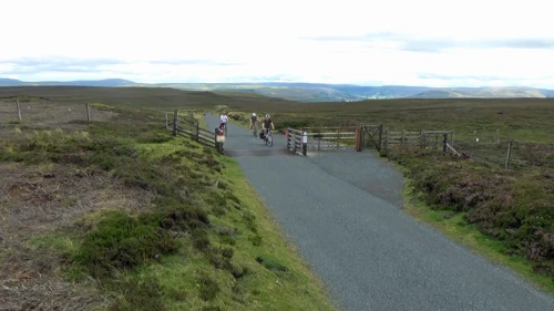 At last, the top of Askrigg Common—Wensleydale to Swaledale, 10.9 miles in