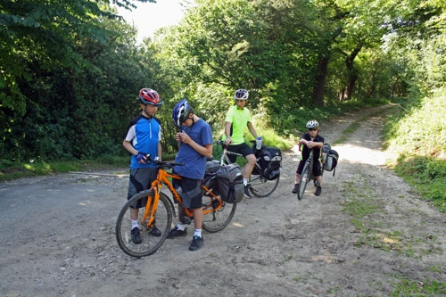 Track near Crabtree Hall, Rievaulx, 13.7 miles in