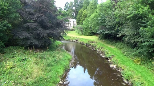 The River Esk from Egton Bridge, 24.4 miles in.