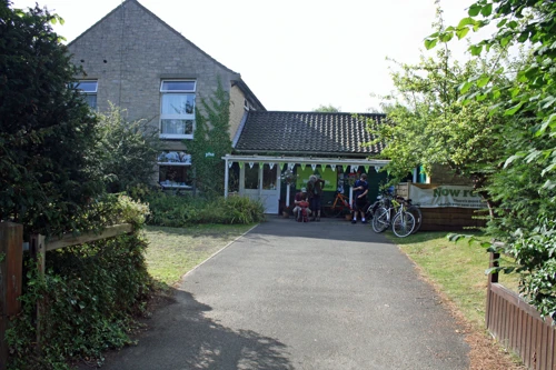 Preparing to leave Helmsley Youth Hostel