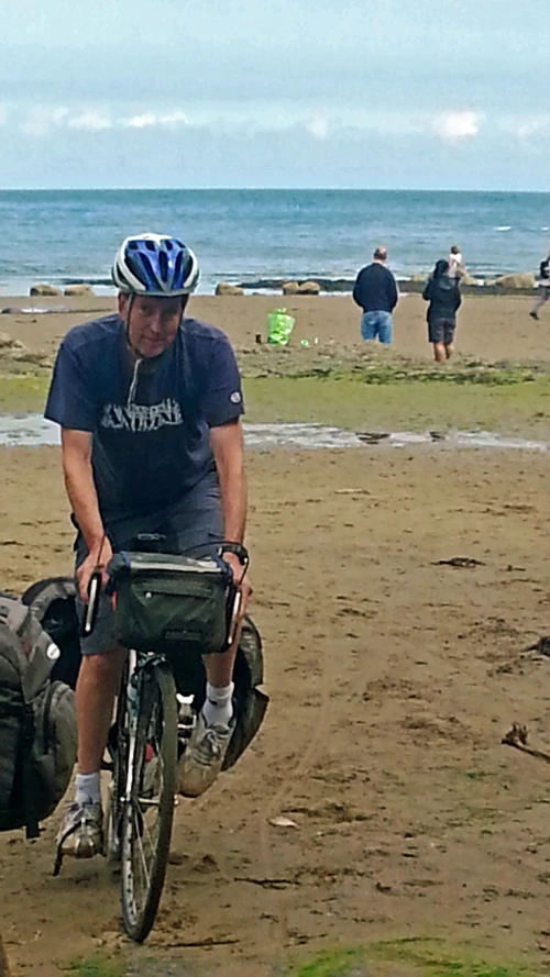 Michael catches up with the group at Boggle Hole