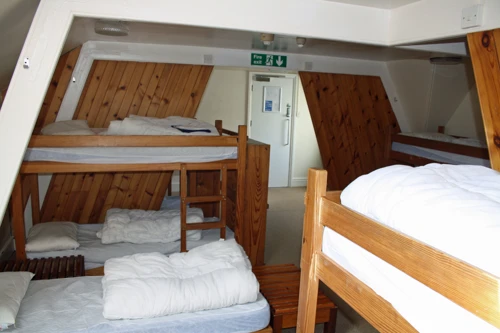 Our attic dormitory at Golant Youth Hostel