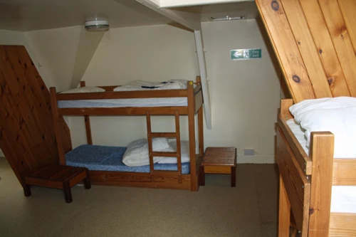 Our attic dormitory at Golant Youth Hostel