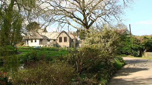 Picturesque Veryan, 6.0 miles into the ride
