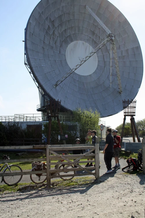 The Arthur satellite dish at Goonhilly Downs