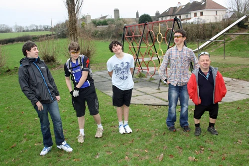The group at Broadhempston play park - new photo for 2024