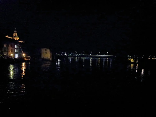 The River Aare from the Wengi Bridge, Solothurn, just outside the Youth Hostel