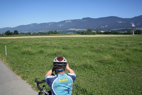 John's captures the scene from Route 5 as we leave Solothurn